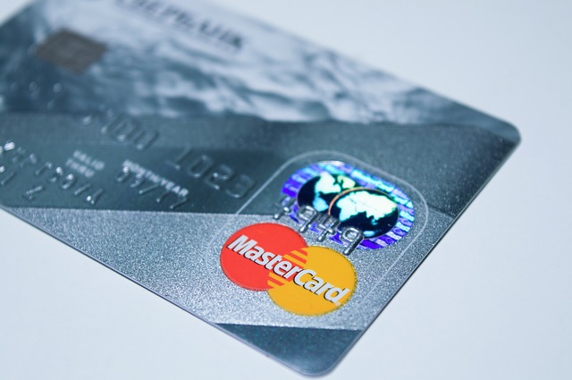 photo of debit card